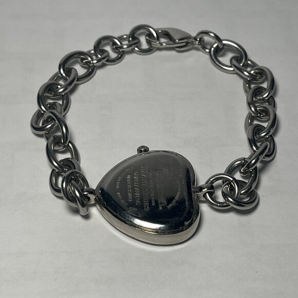 Washington Redskins NFL Heart Stainless-Steel Bracelet Watch by Game Time NEW - Picture 4 of 5